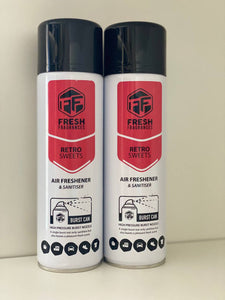 Retro Sweets x 2 - Burst Can (500ml)